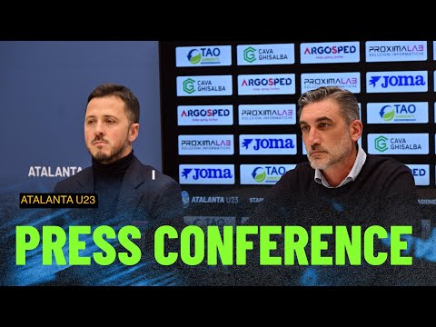 Atalanta U23, La conferenza stampa del DS Fabio Gatti e del tecnico Francesco Modesto