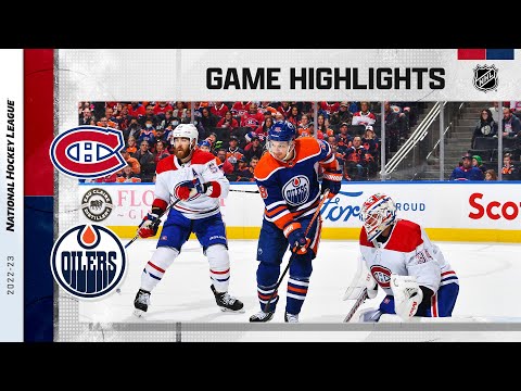 Canadiens @ Oilers 12/3 | NHL Highlights 2022