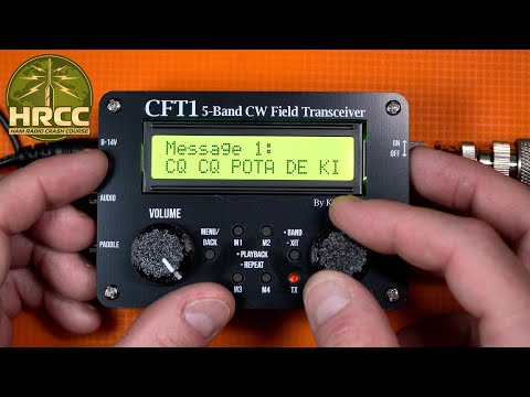 CFT1 Five Band Radio - Morse Code Simplified