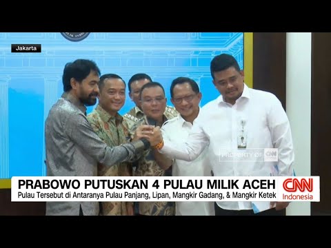 Momen Bobby-Mualem Jabat Tangan Akhiri Polemik Empat Pulau