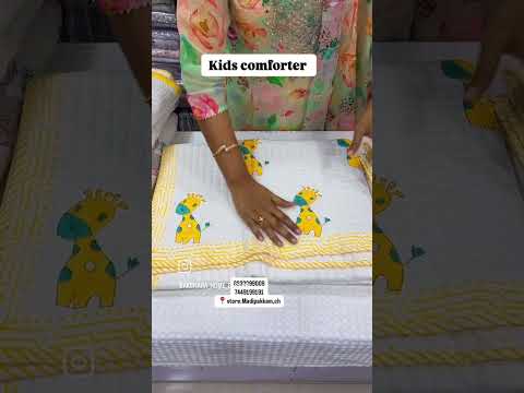 kids comforter #hand made#hand block prints #cotton@ahd 9894628204