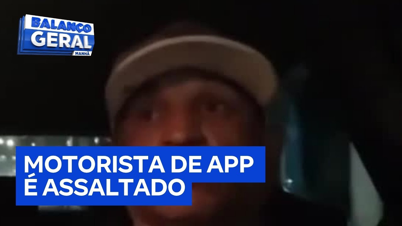 Celular de motorista de aplicativo transmite assalto ao vivo na zona leste de São Paulo