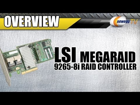 Newegg TV: LSI MegaRAID Internal SAS 9265-8i 6Gb/s RAID Controller Card Overview - UCJ1rSlahM7TYWGxEscL0g7Q