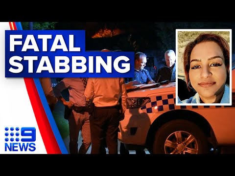 Man facing murder charge after mother-of-three stabbed to death | 9 News Australia