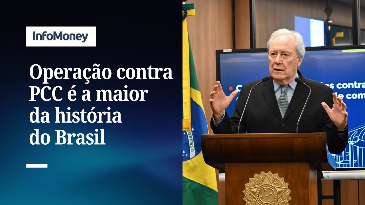 Lewandowski sobre operação contra o PCC Crime migrou para a formalidade | InfoMoney News
