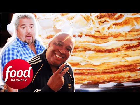Turkey Sandwich With A Twist ft. Rev Run | Diners Drive-Ins & Dives