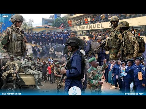 RDC : ARRIVÉE DES POLICIERS DE L'AFC-M23 À GOMA, DÉPART DES MILITAIRES DE L'ARC AU FRONT