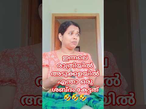അയ്യോ അത് പൂച്ച ചാടിയതാ🤣🤣#shorts #funny #malayalam #comedy #viral #trending #familyvlog4u