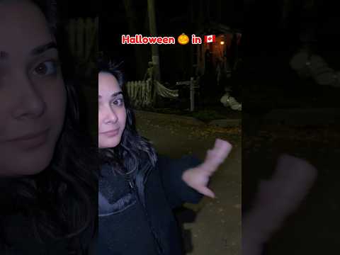 Halloween in Canada 🇨🇦 #canada