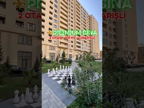 ⚜️PREMİUM BUNADA 2otaq,105kv, Təmirsiz,Çıxarışlı mənzil.0704476999