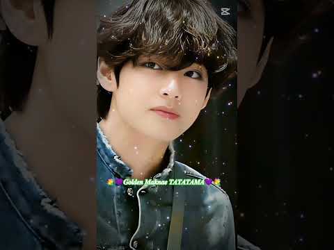 Taehyung কে ভালোবাসি হয়নি বলা, তবু ভালোবাসি💚❤️#shorts #GoldenMaknaeTATATAMA #bts #v #viralshorts