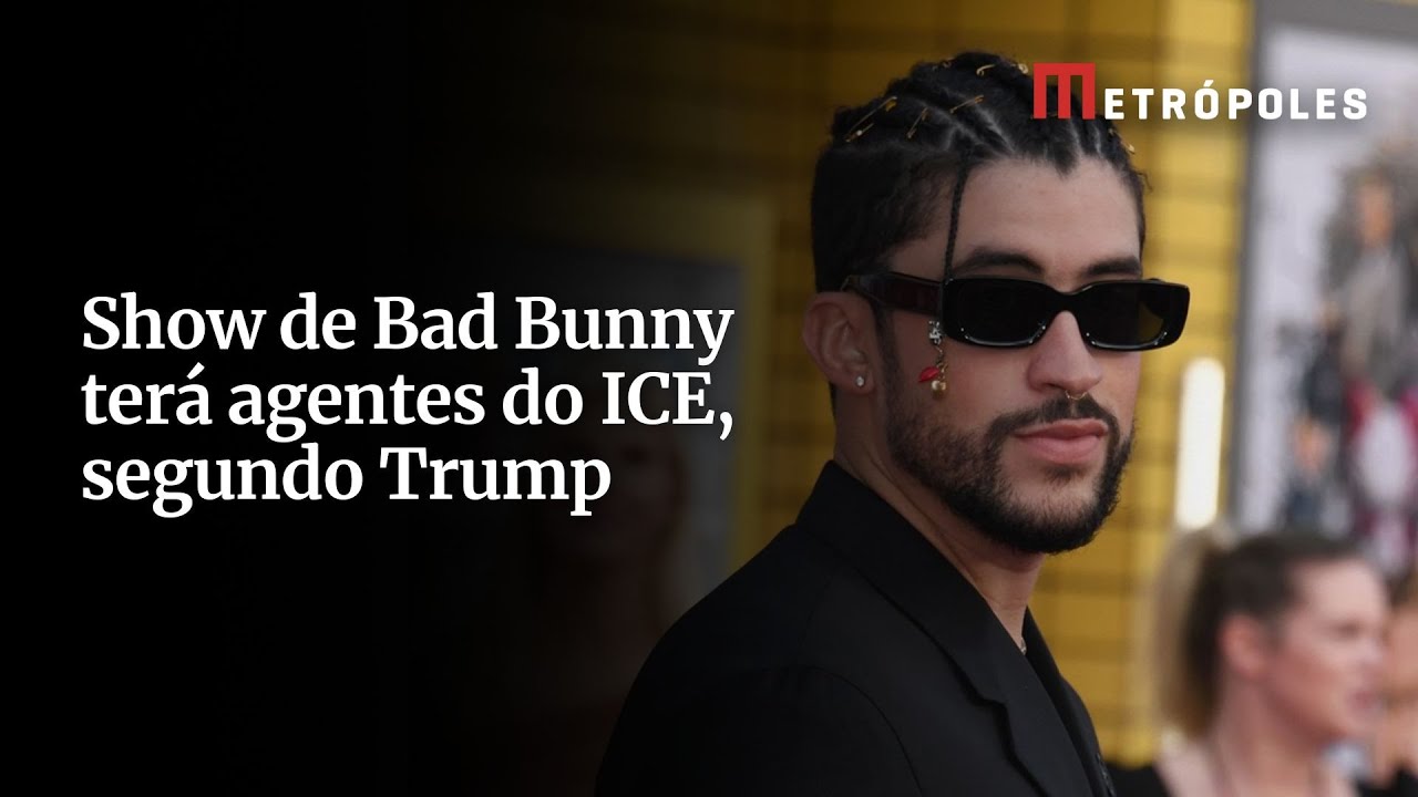 Trump enviará agentes de imigração para show de Bad Bunny