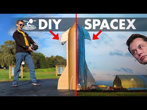 DIY SpaceX Starship  |  Can we out-do Elon Musk? - UC9zTuyWffK9ckEz1216noAw