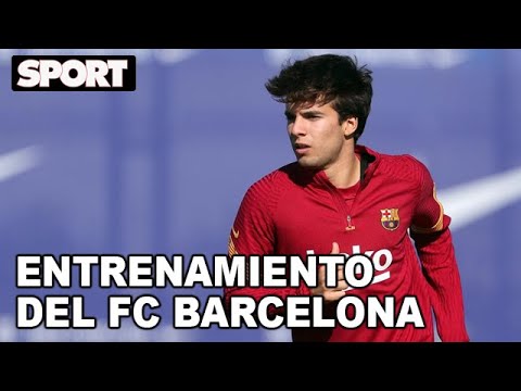 EL ENTRENAMIENTO DEL FC BARCELONA para preparar el PARTIDO de CHAMPIONS ante EL DINAMO DE KIEV 🏋