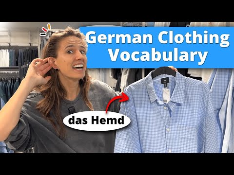 Must-Know German Clothing Vocabulary