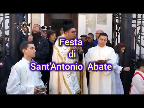 Festa di Sant'Antonio Abate Castrofilippo 17 gennaio 2020