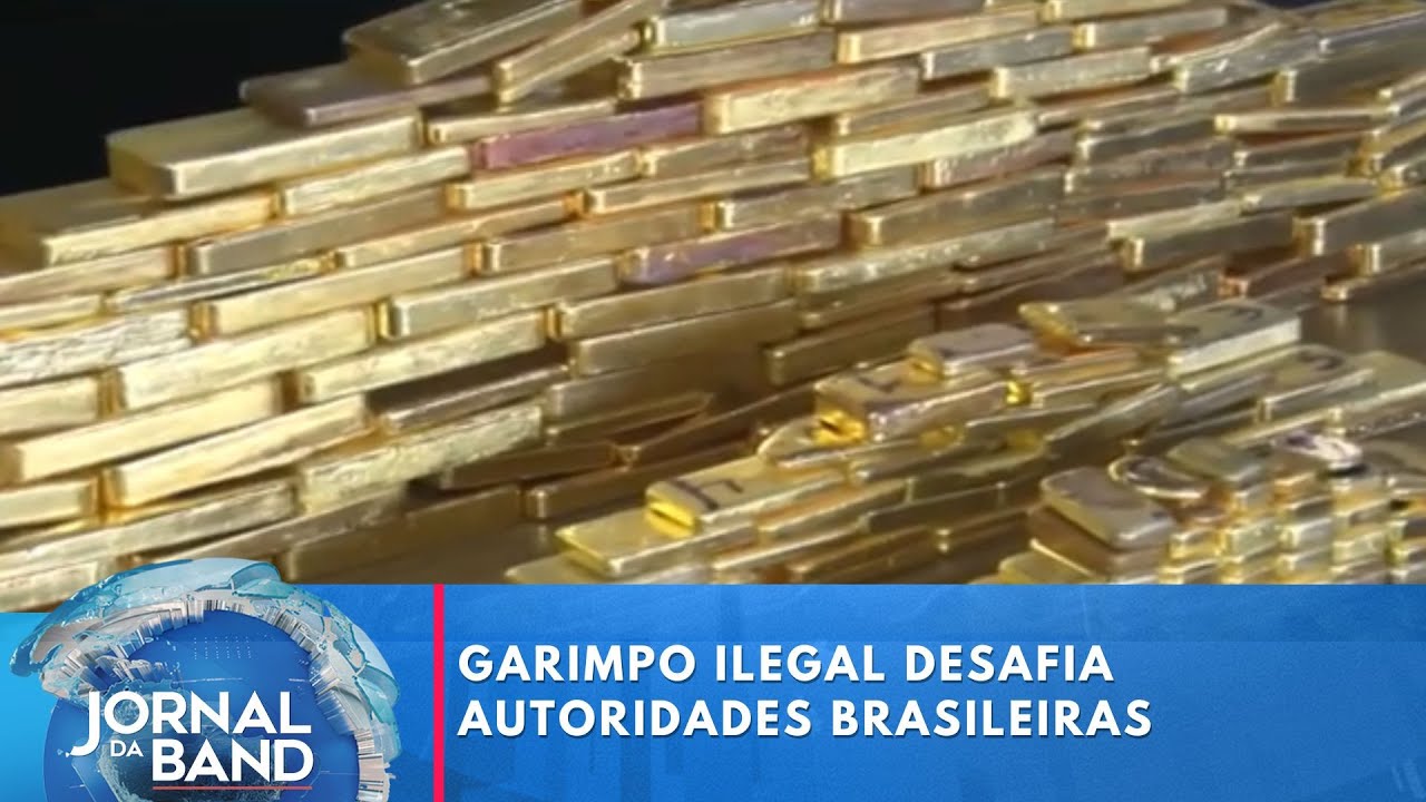 Brasil produz 90 toneladas de ouro por ano mas garimpo ilegal desafia autoridades | Jornal da Band