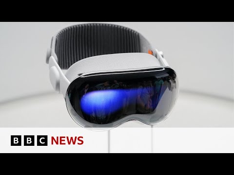 Apple's new augmented reality headset unveiled - BBC News