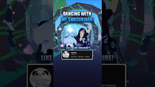 Dancing with My Subscriber!✨| Girl Like Me✨| #roblox #robloxedit #robl