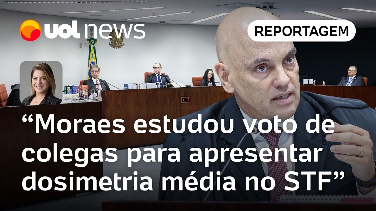 Moraes estudou voto de colegas para apresentar dosimetria próxima à pena média da Corte | Dani Lima
