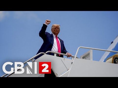 WATCH: U.S. President Donald Trump arrives in Scotland