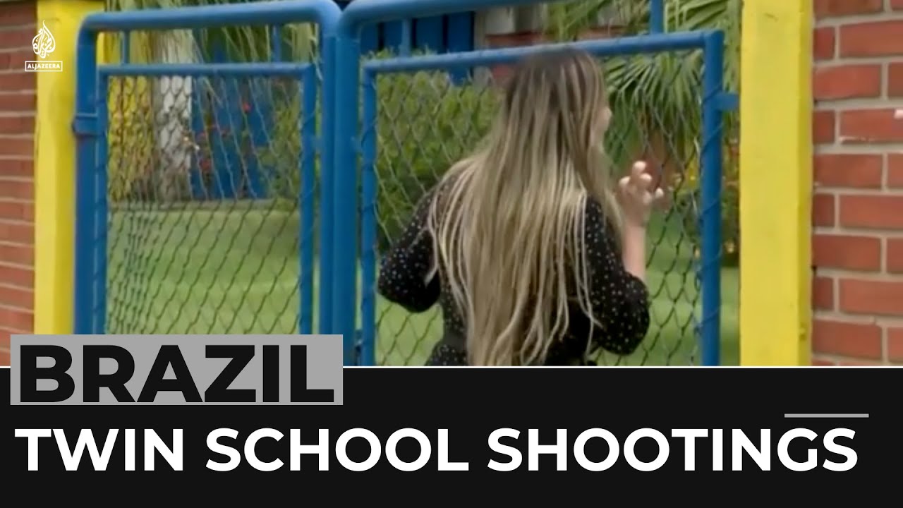 Three killed, 11 wounded in Brazil twin school shootings