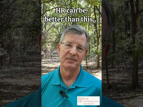 HR can be better than this…