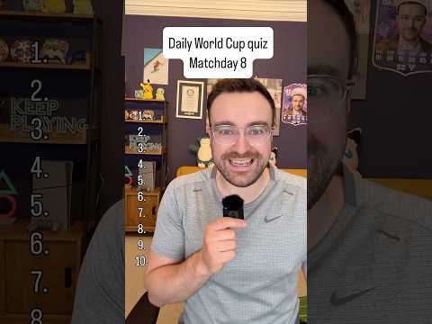 Daily World Cup quiz - matchday 8 #football #worldcup #trivia #quiz