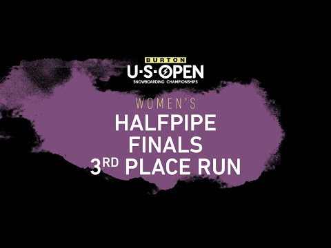 Burton U·S·Open 2020 Women's Halfpipe Finals - Third Place Run - Ruki Tomita