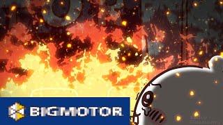 【ちいかわ×BIG MOTOR】ビッグモーターで草むしりのバイトをしたちいかわ