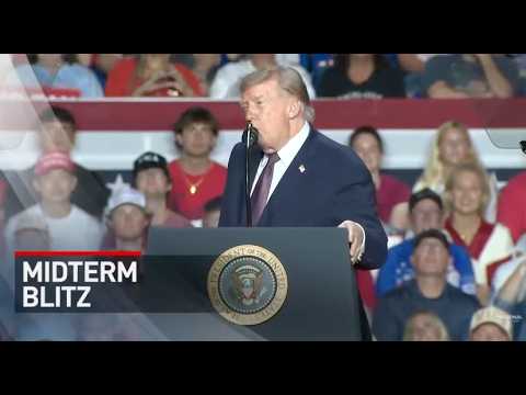 Midterm blitz: <strong>Trump</strong> <strong>back</strong> in Alabama to fire up supporters
