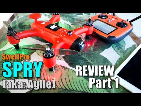 SwellPro SPRY Waterproof Race Drone Review - Part 1 - Unboxing, Inspection & Setup - UCVQWy-DTLpRqnuA17WZkjRQ