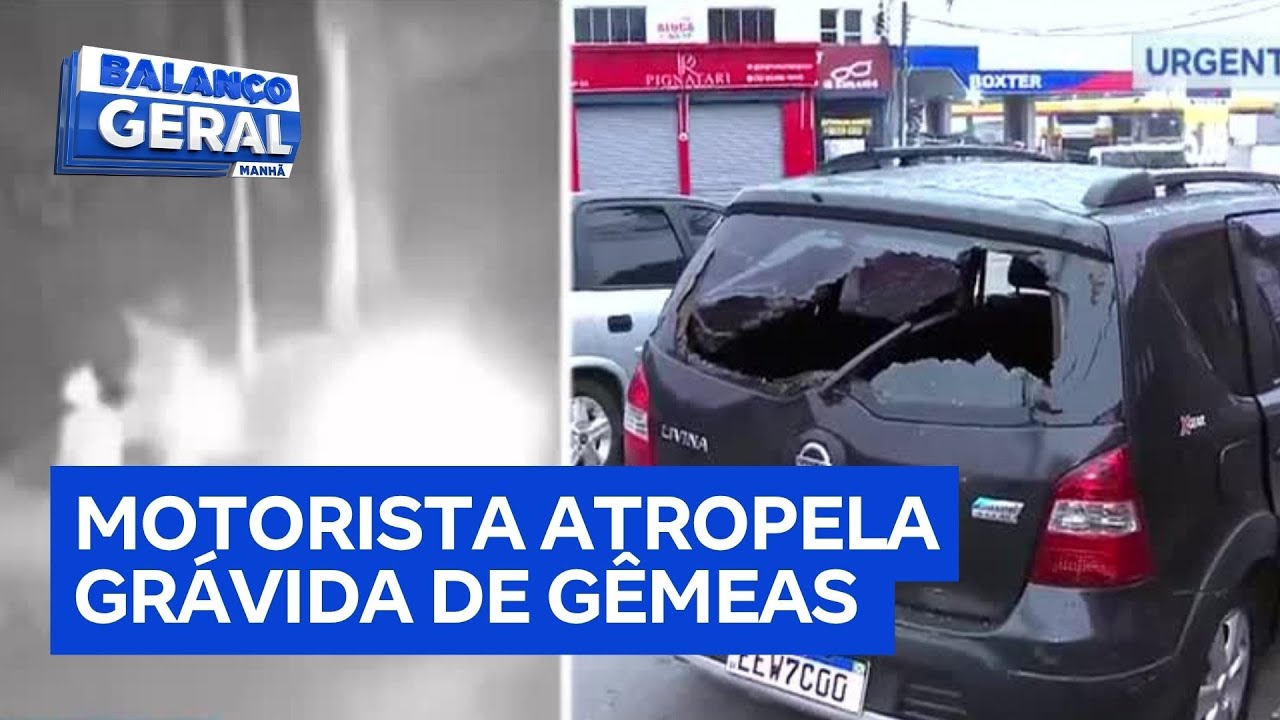 Motorista foge após atropelar grávida de gêmeas em Guarulhos