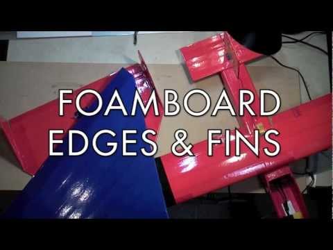 Foamboard Building Techniques: Fins & Edges - UClkL_Hmktyh9R_FzwSPjXmA