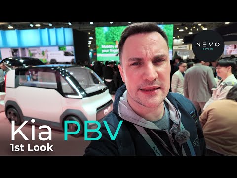 Kia PBV - 1st Look at the future of Modular EVs with PV1 and PV5