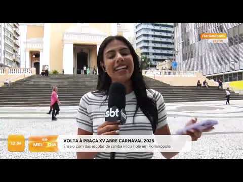 Ensaio com as escolas de samba inicia hoje no centro de Florianópolis | Cotidiano | SCC Meio-Dia