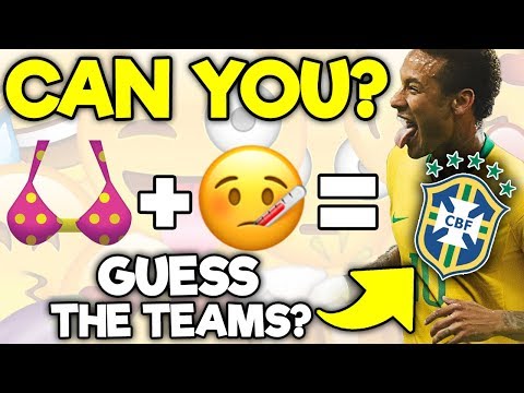 Can You GUESS THE TEAMS By The Emoji? World Cup Edition - UCs7sNio5rN3RvWuvKvc4Xtg