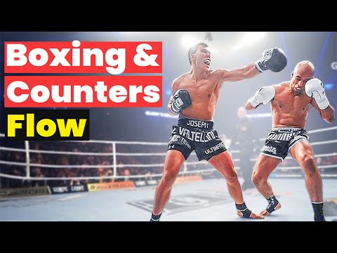 IMPROVING BOXING FLOW & COUNTERS FOR A PRO KICKBOXER | PAD WORK SERIES #2