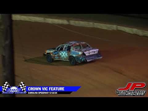 Crown Vic Feature - Carolina Speedway 5/10/24 - dirt track racing video image