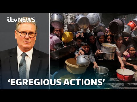 UK condemns Israel's 'monstrous' actions in Gaza and suspends trade talks | ITV News