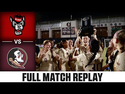 NC State vs. Florida State Full Match Replay | 2023 ACC Women’s Soccer