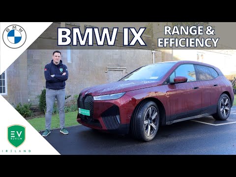 BMW iX Range & Efficiency Test / Coast to Coast