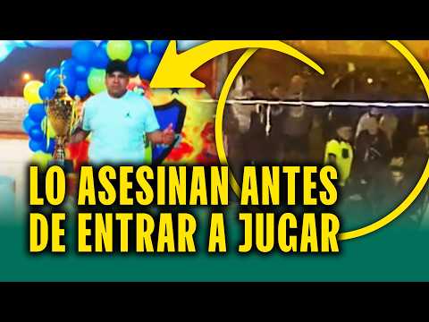 Asesinan a 'Gordo Frank' en pleno campeonato de fulbito: Sicario habría llegado en mototaxi