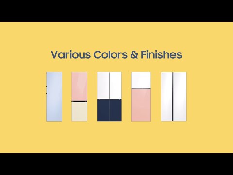 Bespoke Concept Film: Various Colors & Finishes I Samsung