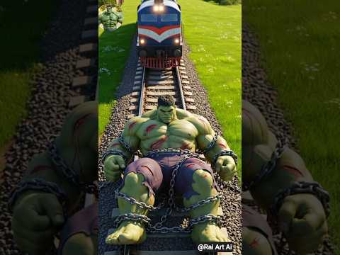 all Avengers injured in a train track 😭💔 | #hulk #ytshorts #trendingshorts #shorts #avengers #marvel