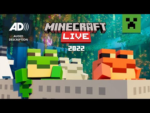 [AUDIO DESCRIPTION] Minecraft Live 2022: Coming soon!