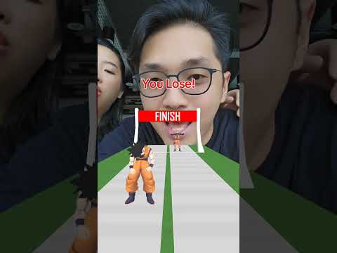 BALAPAN LARI GOKU VS NARUTO!