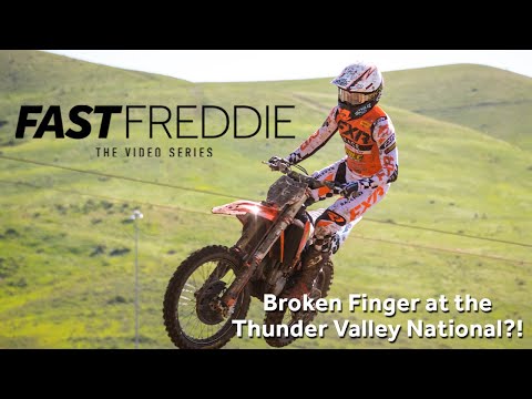 Broken Finger at the Thunder Valley National"! with Fast Freddie Noren - Motocross Action Magazine