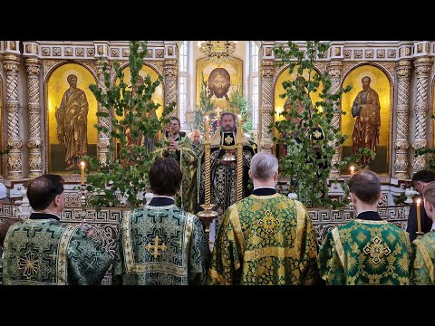 День Святой Троицы. Божественная Литургия, Великая вечерня 8.06.2025 Токсово