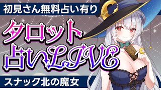 実際に来店できるシステム付き！人生相談&占いの店・初見さんカード1枚引きます！【スナック北の魔女】
